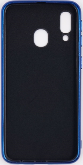Picture of Evelatus Samsung Galaxy A40 Water Ripple Full Color Electroplating Tempered Glass Blue