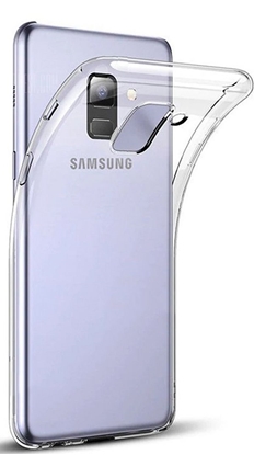 Изображение Evelatus Samsung Galaxy A6 2018 Clear Silicone Case 1.5mm TPU Transparent