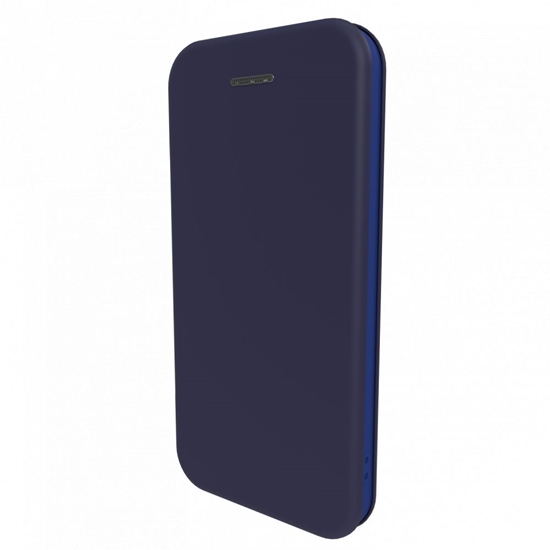Picture of Evelatus Samsung Galaxy A6 Plus 2018 Book Case Dark Blue