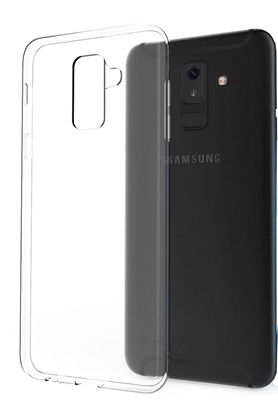 Изображение Evelatus Samsung Galaxy A6 Plus 2018 Clear Silicone Case 1.5mm TPU Transparent