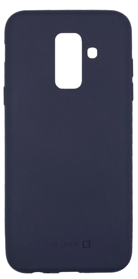 Picture of Evelatus Samsung Galaxy A6 Plus 2018 Nano Silicone Case Soft Touch TPU Midnight Blue