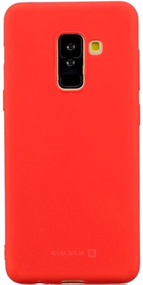 Изображение Evelatus Samsung Galaxy A6 Plus 2018 Nano Silicone Case Soft Touch TPU Red