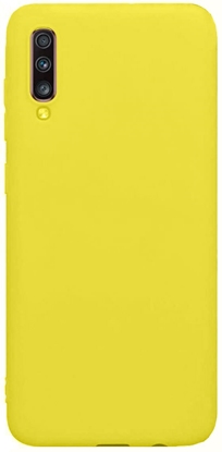 Изображение Evelatus Samsung Galaxy A70 Nano Silicone Case Soft Touch TPU Yellow