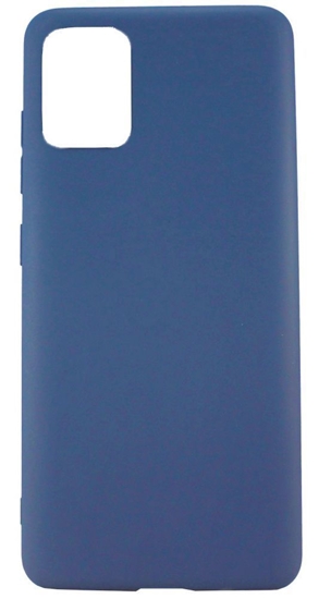 Picture of Evelatus Samsung Galaxy A72 Nano Silicone Case Soft Touch TPU Midnight Blue
