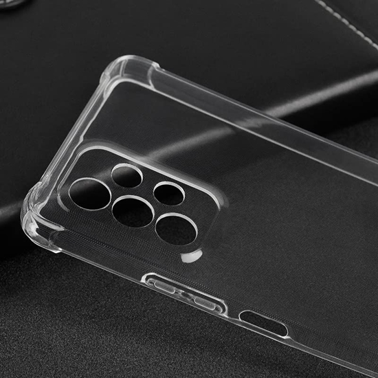 Picture of Evelatus Samsung Galaxy A73 5G Military Shockproof Silicone Case TPU Transparent