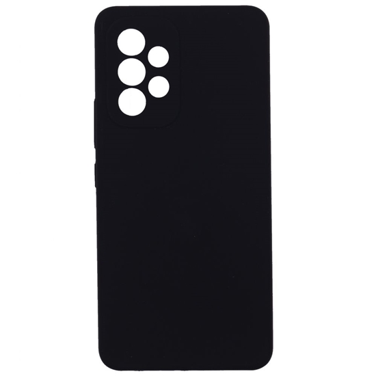 Picture of Evelatus Samsung Galaxy A73 5G Premium Soft Touch Silicone Case Black