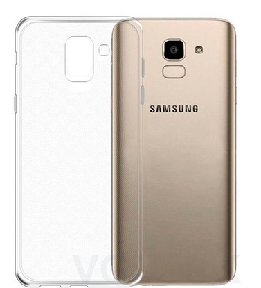 Изображение Evelatus Samsung Galaxy J6 Plus Clear Silicone Case 1.5mm TPU Transparent
