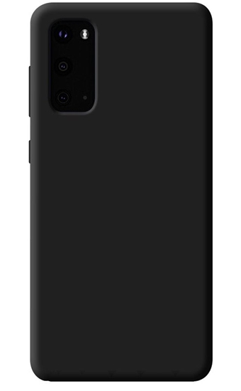 Изображение Evelatus Samsung Galaxy Note 20 Nano Silicone Case Soft Touch TPU Black