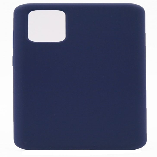 Picture of Evelatus Samsung Galaxy Note 20 Premium Soft Touch Silicone Case Midnight Blue