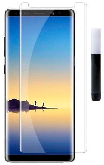 Изображение Evelatus Samsung Galaxy Note 8 Clear Glass UV + Glue