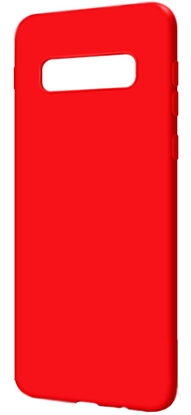 Attēls no Evelatus Samsung Galaxy S10 Premium Soft Touch Silicone Case Red
