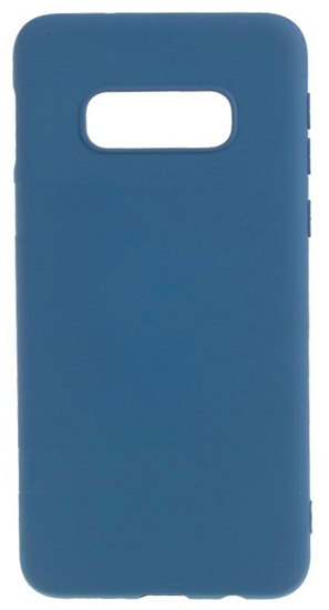 Изображение Evelatus Samsung Galaxy S10e Nano Silicone Case Soft Touch TPU Dark Blue