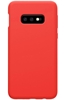 Picture of Evelatus Samsung Galaxy S10e Nano Silicone Case Soft Touch TPU Red