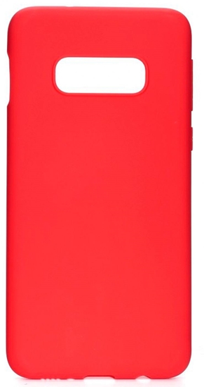 Изображение Evelatus Samsung Galaxy S10e Premium Soft Touch Silicone Case Red