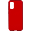 Picture of Evelatus Samsung Galaxy S20 Premium Soft Touch Silicone Case Red