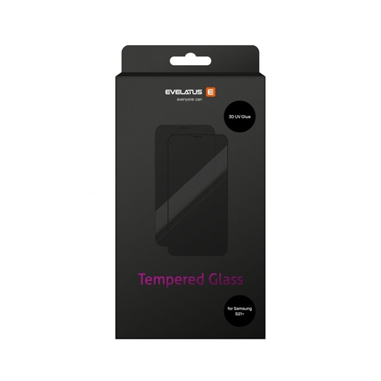 Изображение Evelatus Samsung Galaxy S21 Plus Clear Glass UV + Glue