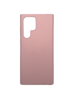 Attēls no Evelatus Samsung Galaxy S22 Ultra Premium Soft Touch Silicone Case Pink Sand