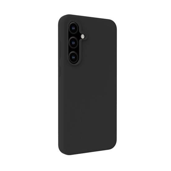 Picture of Evelatus Samsung Galaxy S24 FE Premium Magnetic Soft Touch Silicone Case Black