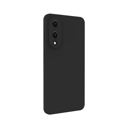 Изображение Evelatus Samsung Galaxy S25 Edge Premium Magnetic Soft Touch Silicone Case Black