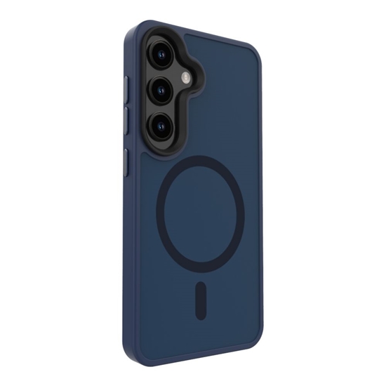 Изображение Evelatus Samsung Galaxy S25 Hybird Case With Magnetic PC+TPU Midnight Blue