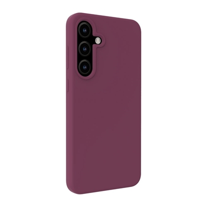 Изображение Evelatus Samsung Galaxy S25 Premium Magnetic Soft Touch Silicone Case Maroon
