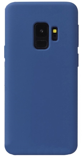 Picture of Evelatus Samsung Galaxy S9 Nano Silicone Case Soft Touch TPU Midnight Blue