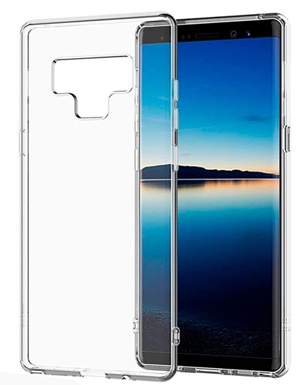 Picture of Evelatus Samsung Note 9 Clear Silicone Case 1.5mm TPU Transparent
