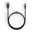 Attēls no Evelatus USB A to Lightning, Cable 1.2M (MFI11CL) Aluminum housing braiding Black