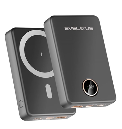 Picture of Evelatus Wireless Power Bank 22.5W 10000 mAh Type-C Black