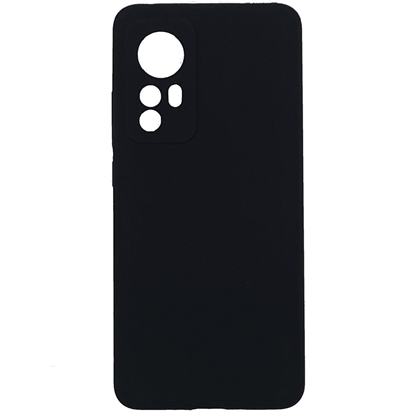 Picture of Evelatus Xiaomi 12 Pro Premium Soft Touch Silicone Case Black