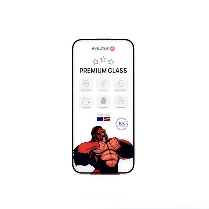 Picture of Evelatus Xiaomi 14 Ultra 2.5D Full Cover Japan Glue Glass Anti-Static Black