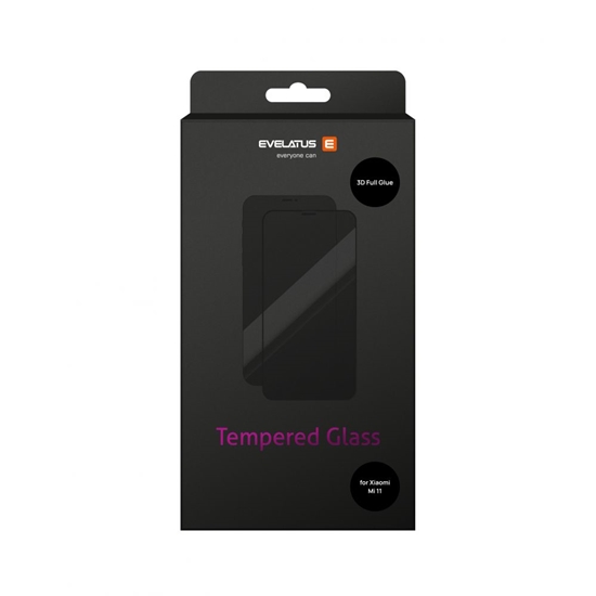 Picture of Evelatus Xiaomi Mi 11 2.5D Full Cover Japan Glue Glass Anti-Static