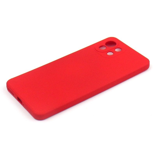 Picture of Evelatus Xiaomi Mi 11 Lite/11 Lite 5G/11 Lite 5G NE Nano Silicone Case Soft Touch TPU Red