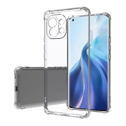 Picture of Evelatus Xiaomi Mi 11 Military Shockproof Silicone Case TPU Transparent