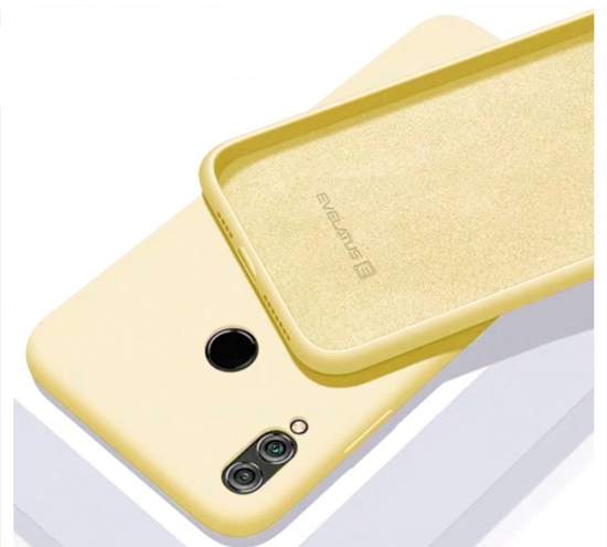 Изображение Evelatus Xiaomi Mi 9 Lite Soft Silicone Yellow