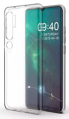 Picture of Evelatus Xiaomi Mi Note 10 / Mi Note 10 Pro Clear Silicone Case 1.5mm TPU Transparent