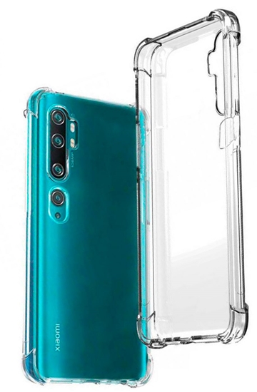Изображение Evelatus Xiaomi Mi Note 10 / Mi Note 10 Pro Military Shockproof Silicone Case TPU Transparent