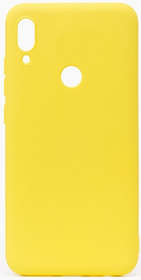 Изображение Evelatus Xiaomi Note 7 Nano Silicone Case Soft Touch TPU Yellow