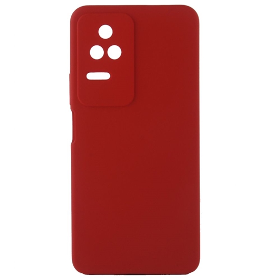 Picture of Evelatus Xiaomi POCO F4 Premium Soft Touch Silicone Case Red