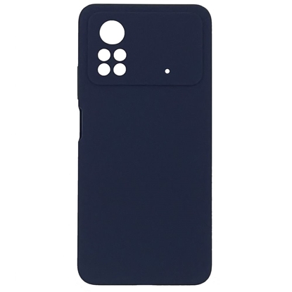 Изображение Evelatus Xiaomi Poco X4 Pro 5G Premium Soft Touch Silicone Case Blue
