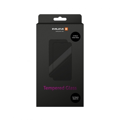 Изображение Evelatus Xiaomi Redmi 10 0.33 Flat Clear Glass Japan Glue Anti-Static