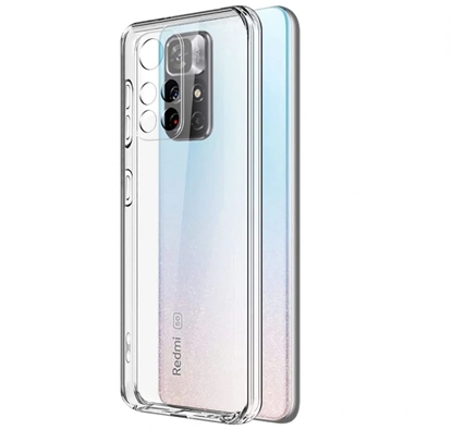 Изображение Evelatus Xiaomi Redmi 10 Military Shockproof Silicone Case TPU Transparent
