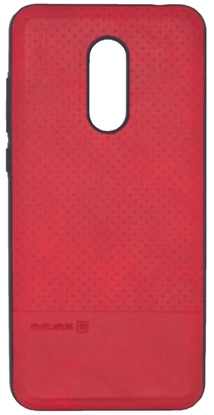 Изображение Evelatus Xiaomi Redmi 5 Plus TPU case 1 with metal plate (possible to use with magnet car holder) Red