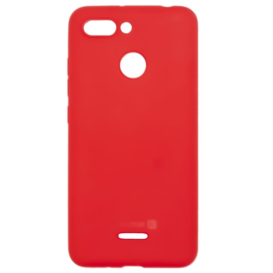 Picture of Evelatus Xiaomi Redmi 6 Nano Silicone Case Soft Touch TPU Red
