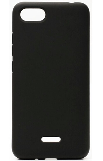 Изображение Evelatus Xiaomi Redmi 6A Nano Silicone Case Soft Touch TPU Black