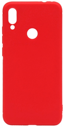 Picture of Evelatus Xiaomi Redmi 7 Nano Silicone Case Soft Touch TPU Red