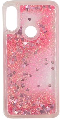 Picture of Evelatus Xiaomi Redmi 7 Shining Quicksand Case Pink