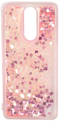Изображение Evelatus Xiaomi Redmi 8 Shining Quicksand Case Pink