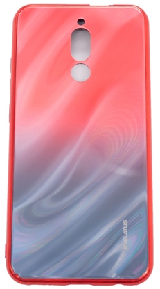Изображение Evelatus Xiaomi Redmi 8 Water Ripple Gradient Color Anti-Explosion Tempered Glass Case Gradient Red-Black