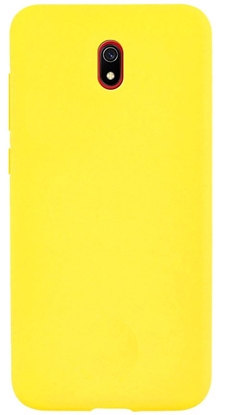 Изображение Evelatus Xiaomi Redmi 8a Nano Silicone Case Soft Touch TPU Yellow